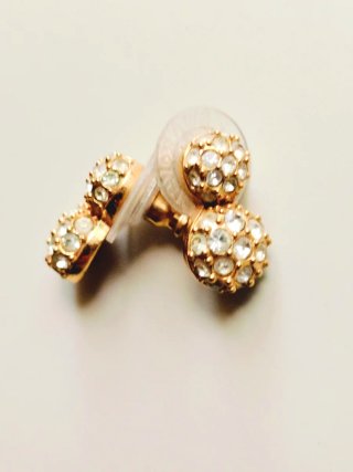 Pendientes vintage dorados