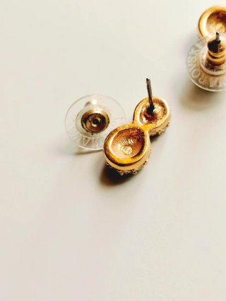 Pendientes vintage dorados