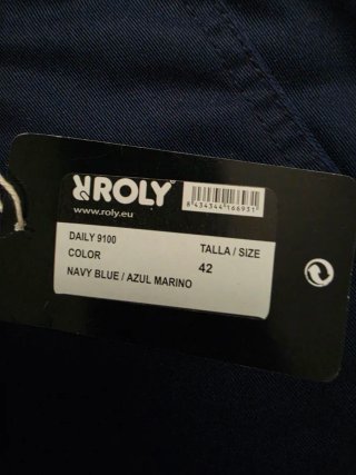 Pantaloni da lavoro blu nuovi