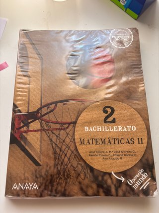 Matemáticas II. 2o de Bachillerato