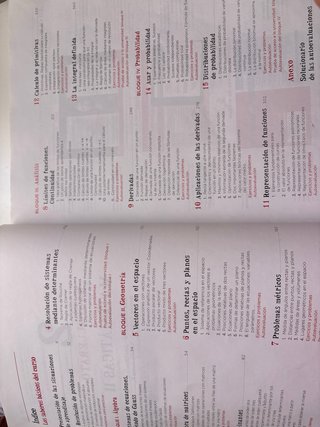 Matemáticas II. 2o de Bachillerato