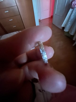 Anillo Tous Plata y Rosa