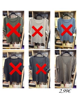 Lote Ropa Outlet Talla Única