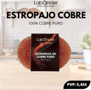Estropajo de cobre puro
