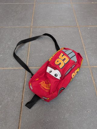 Riñonera Cars Rayo McQueen Roja