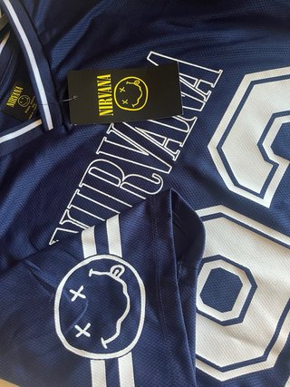 Camiseta Nirvana Football Americano Talla L