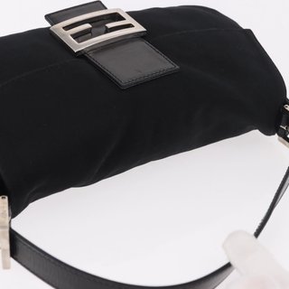 FENDI Mamma Baguette Shoulder Bag Cotton Jersey