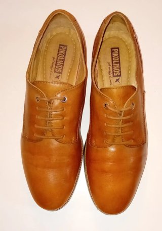 Pikolinos Marrones Cuero Cordones poco uso