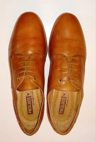 Pikolinos Marrones Cuero Cordones poco uso