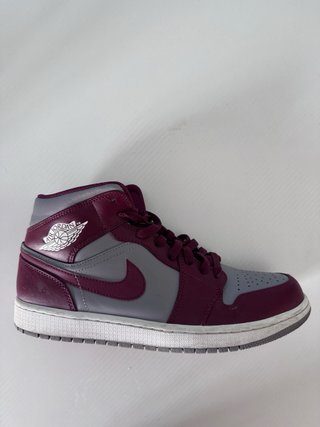 Zapatillas Air Jordan 1 Mid Morado/Gris