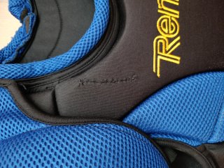 Pechera Hockey Patines Reno Azul