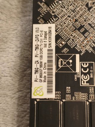 GeForce 9500GT 1GB DDR2 PCIe
