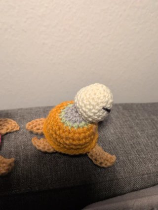 3 Tartarughe Amigurumi Fatte a Mano