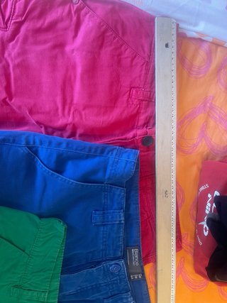 Bermudas de algodón varios colores