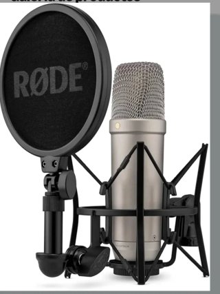 2 Micrófonos Rode NT1