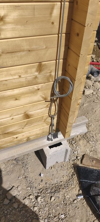 Casita de madera prefabricada