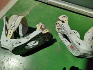 Fijaciones Snowboard Custom Talla L