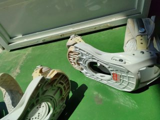 Fijaciones Snowboard Custom Talla L