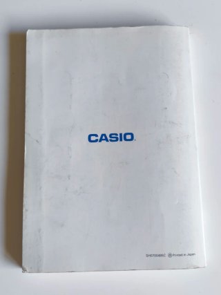 Manual Calculadora Casio fx-7000G