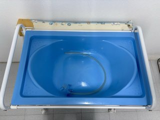 Bañera cambiador plegable con ruedas bebé