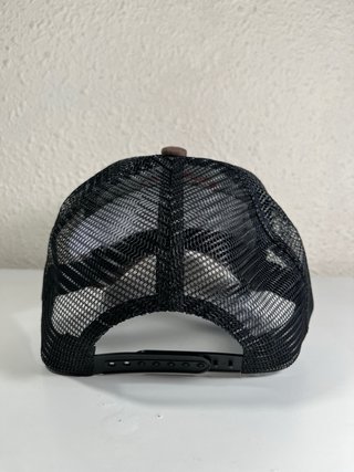Gorra del Gallo verde y marrón Ajustable