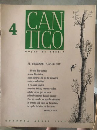- Revistas CANTICO 1ª Epoca (ORIGINAL)