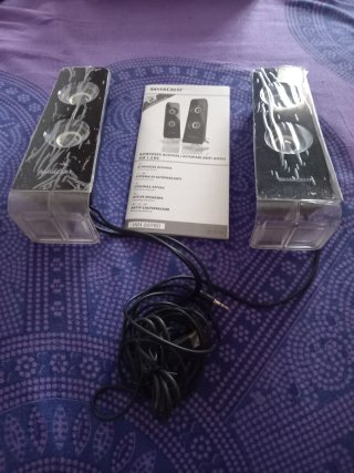 Altavoces SilverCrest Activos 2x0,6W USB