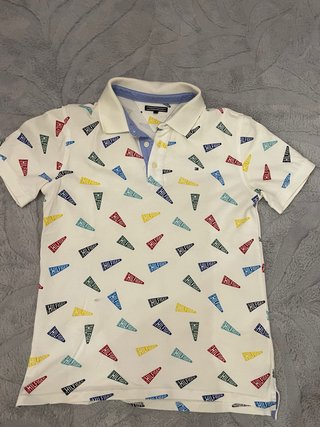 Camisa Polo Tommy Hilfiger Estampada