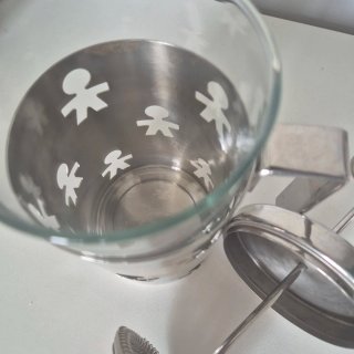 Cafetera Francesa Vidrio y Metal