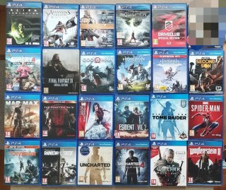 Play Station 4 500Gb  + 23 Videojuegos.