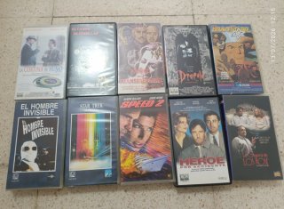 Lote películas vhs