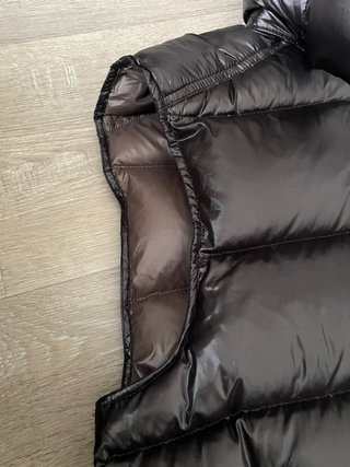 Chaleco Moncler Bormes Negro/Marrón