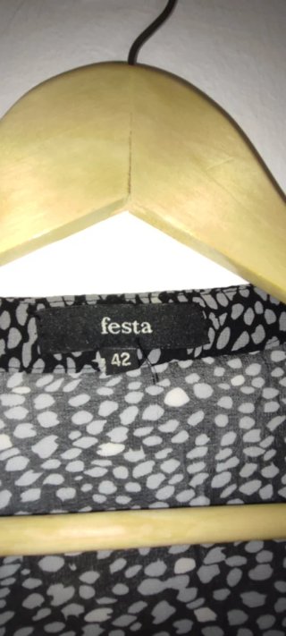 Blusa estampada talla 42