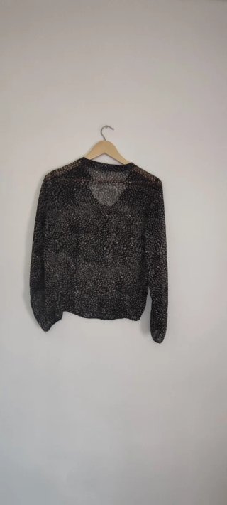 Blusa estampada talla 42