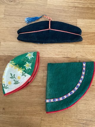 Gorros antiguos: Austria, Salzsburgo, Múnich
