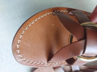 Sandalias Jonak piel marrón T39 modelo Wora