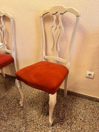 Mesa extensible comedor + 6 sillas