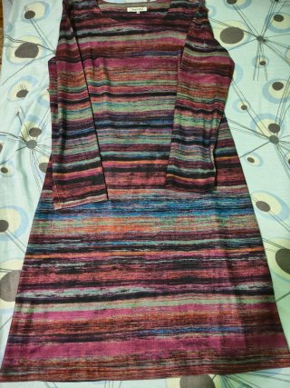 Vestido Sweet Miss rayas M