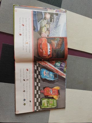 Libro infantil de Cars disney