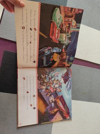 Libro infantil de Cars disney