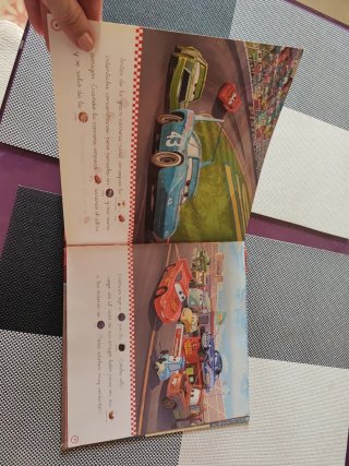 Libro infantil de Cars disney