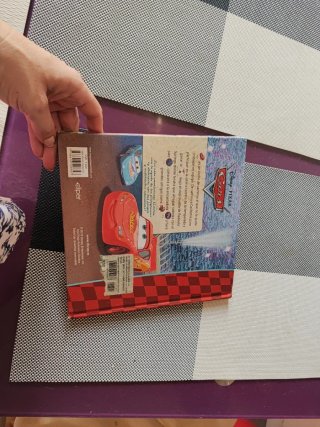Libro infantil de Cars disney