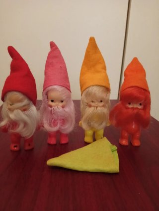 Figuras Enanitos Blancanieves.    Lote 20.