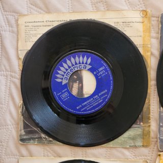 Lote 5 Vinilos 7" 45RPM Rock 70s