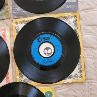 Lote 5 Vinilos 7" 45RPM Rock 70s