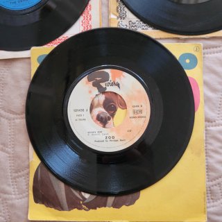 Lote 5 Vinilos 7" 45RPM Rock 70s