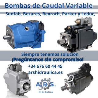 Bombas de Caudal Variable Sunfab, Rexroth
