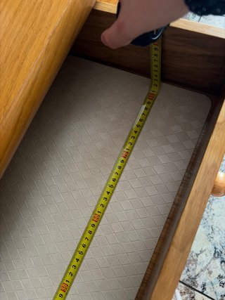 Cajonera de madera antigua