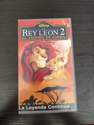 VHS El Rey León 2: El Tesoro de Simba