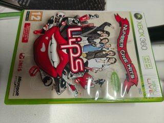Micrófonos Xbox 360 y Juego Lips